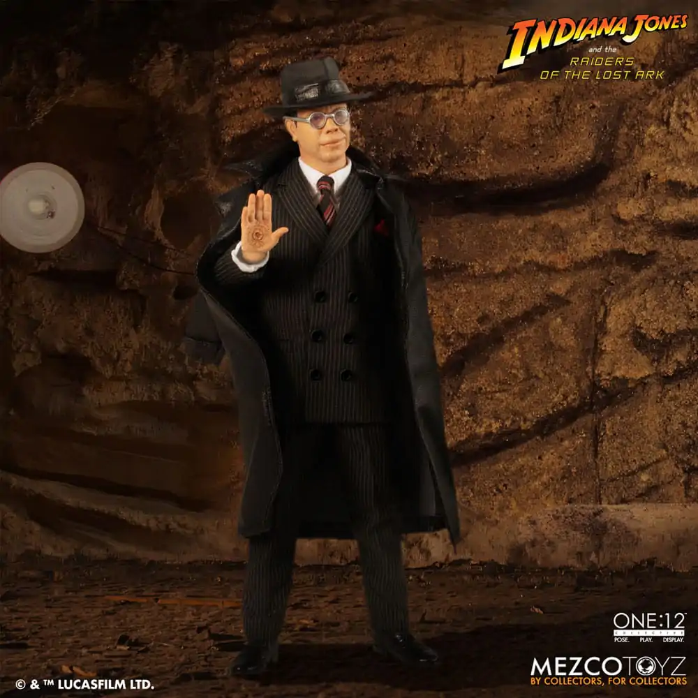 Indiana Jones Action Figure 1/12 Major Toht and Ark of the Covenant Deluxe Boxed Set 16 cm Figura fotografija proizvoda