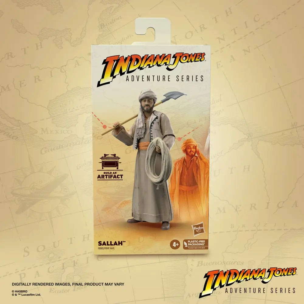 Indiana Jones Adventure Series akcijska figura Sallah (Raiders of the Lost Ark) 15 cm fotografija proizvoda