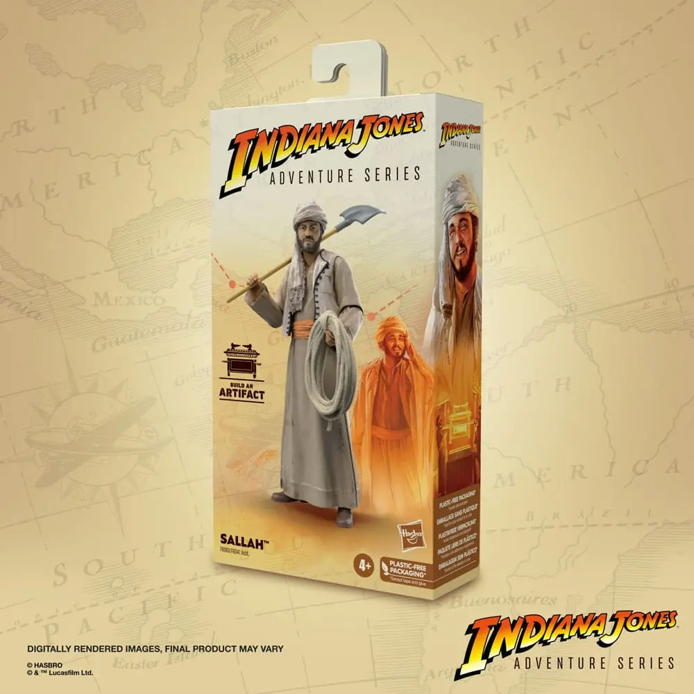 Indiana Jones Adventure Series akcijska figura Sallah (Raiders of the Lost Ark) 15 cm fotografija proizvoda