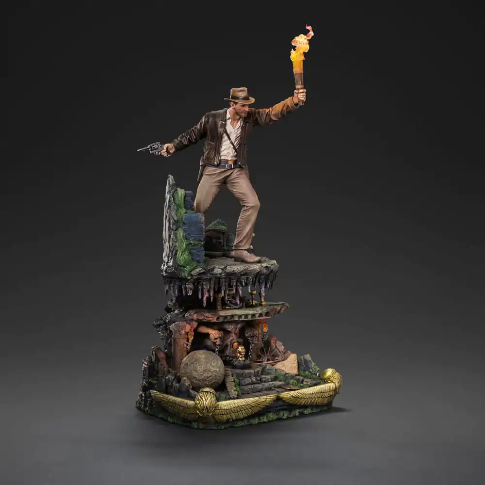 Indiana Jones Art Scale Deluxe kip 1/10 Indiana Jones 40 cm fotografija proizvoda