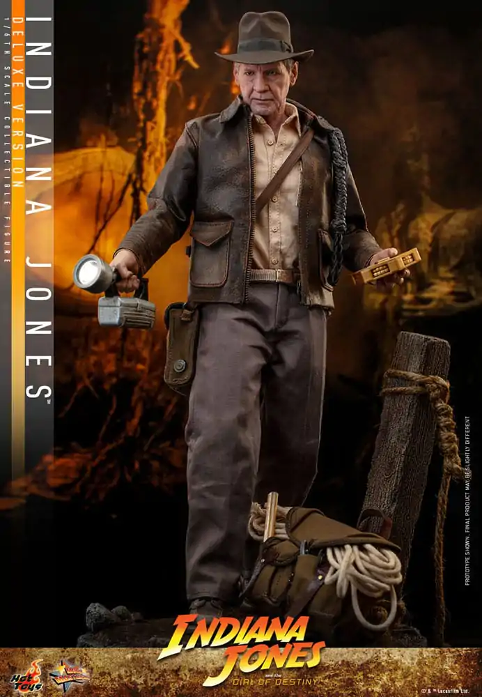 Indiana Jones Movie Masterpiece akcijska figura 1/6 Indiana Jones (Deluxe Verzija) 30 cm fotografija proizvoda
