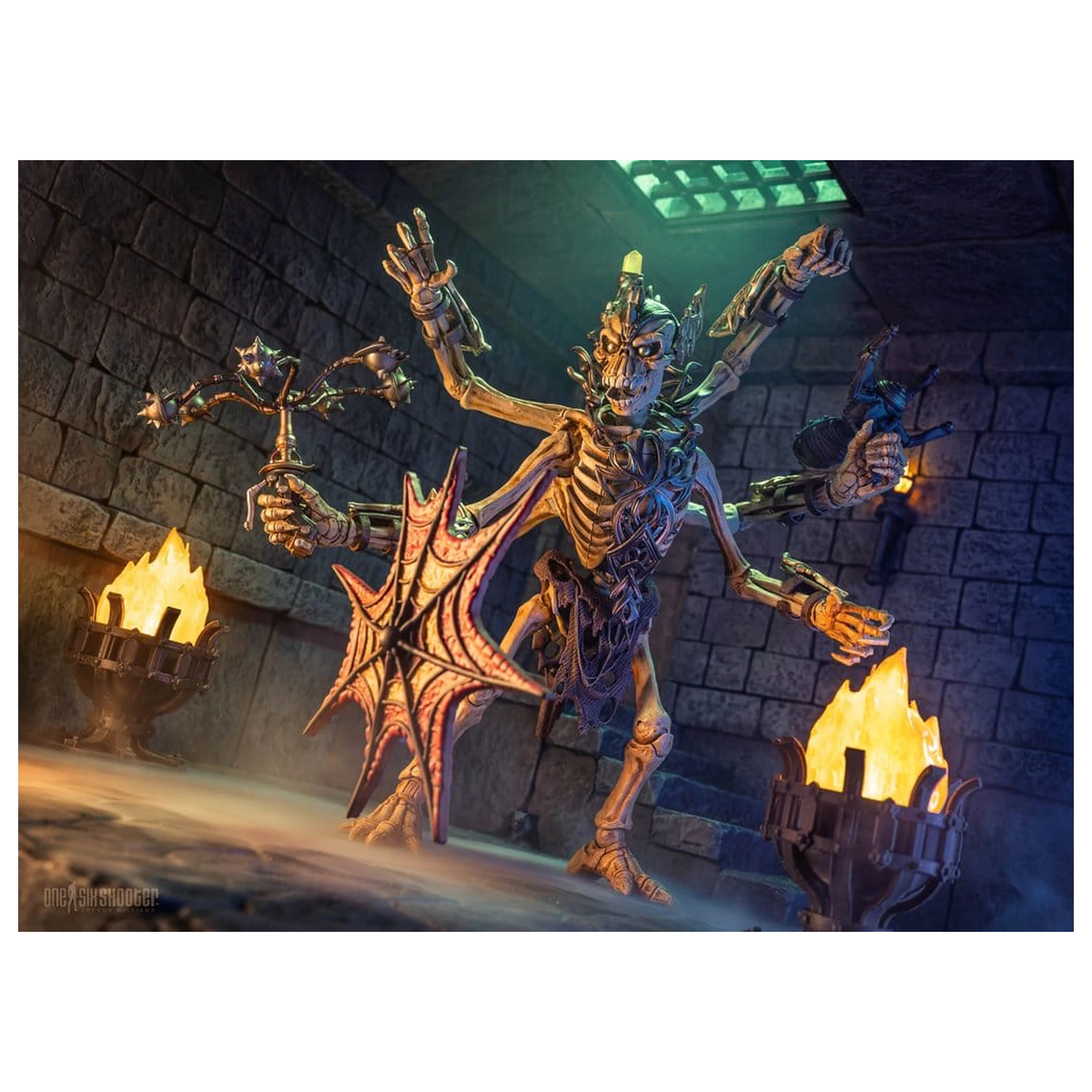 Infinite Legions: Skeleton Warriors Akcijska figura Aracula Deluxe fotografija proizvoda