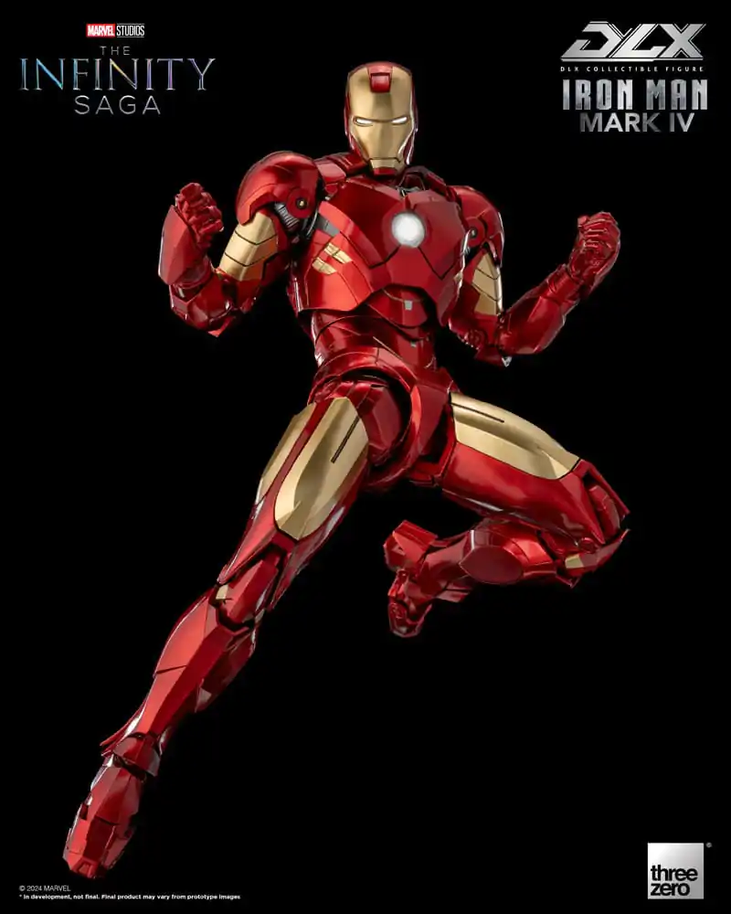 Infinity Saga DLX akcijska figura 1/12 Iron Man Mark 4 17 cm fotografija proizvoda