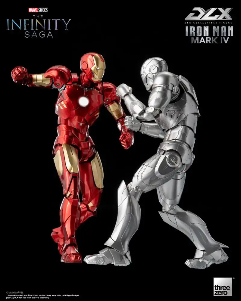 Infinity Saga DLX akcijska figura 1/12 Iron Man Mark 4 17 cm fotografija proizvoda