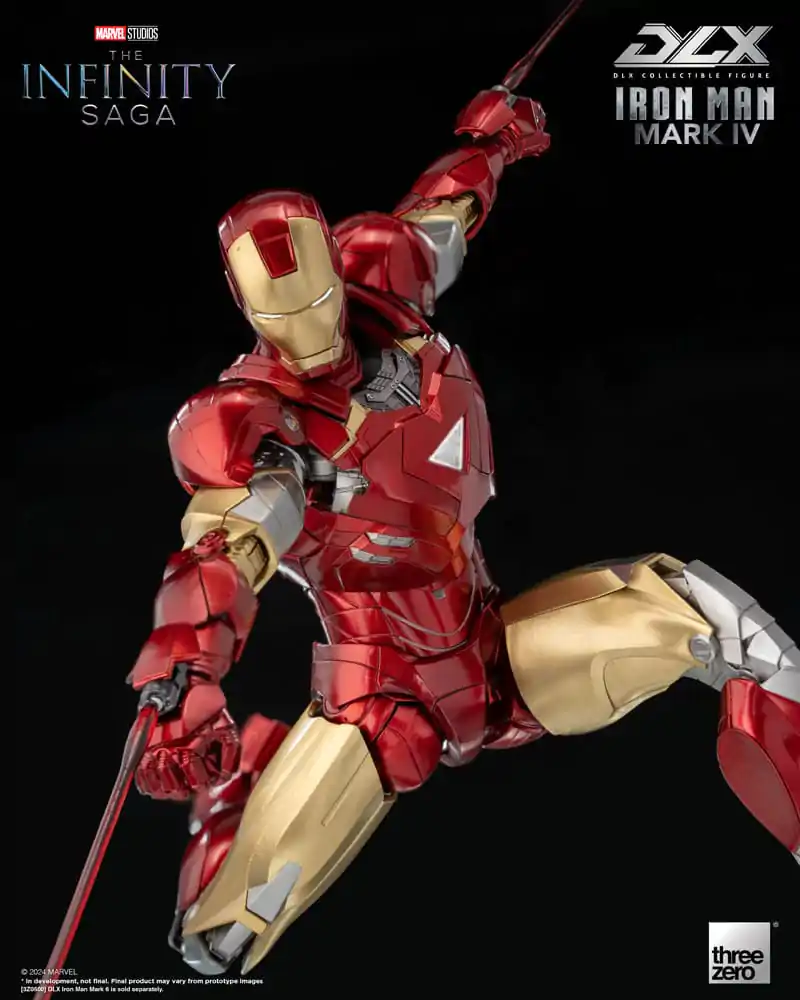 Infinity Saga DLX akcijska figura 1/12 Iron Man Mark 4 17 cm fotografija proizvoda