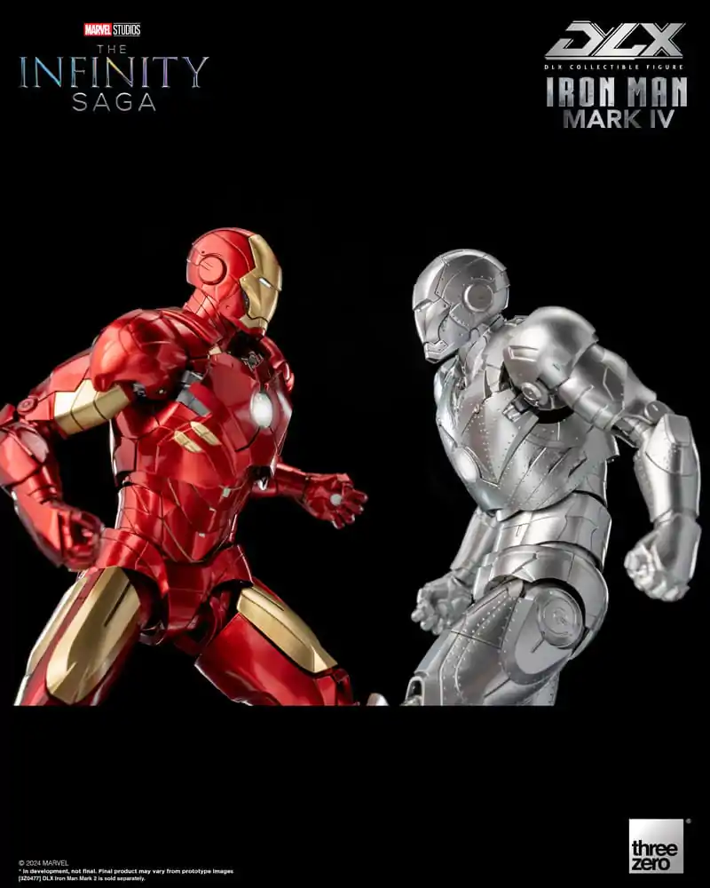 Infinity Saga DLX akcijska figura 1/12 Iron Man Mark 4 17 cm fotografija proizvoda