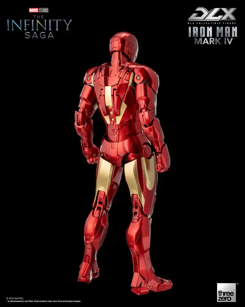 Infinity Saga DLX akcijska figura 1/12 Iron Man Mark 4 17 cm fotografija proizvoda