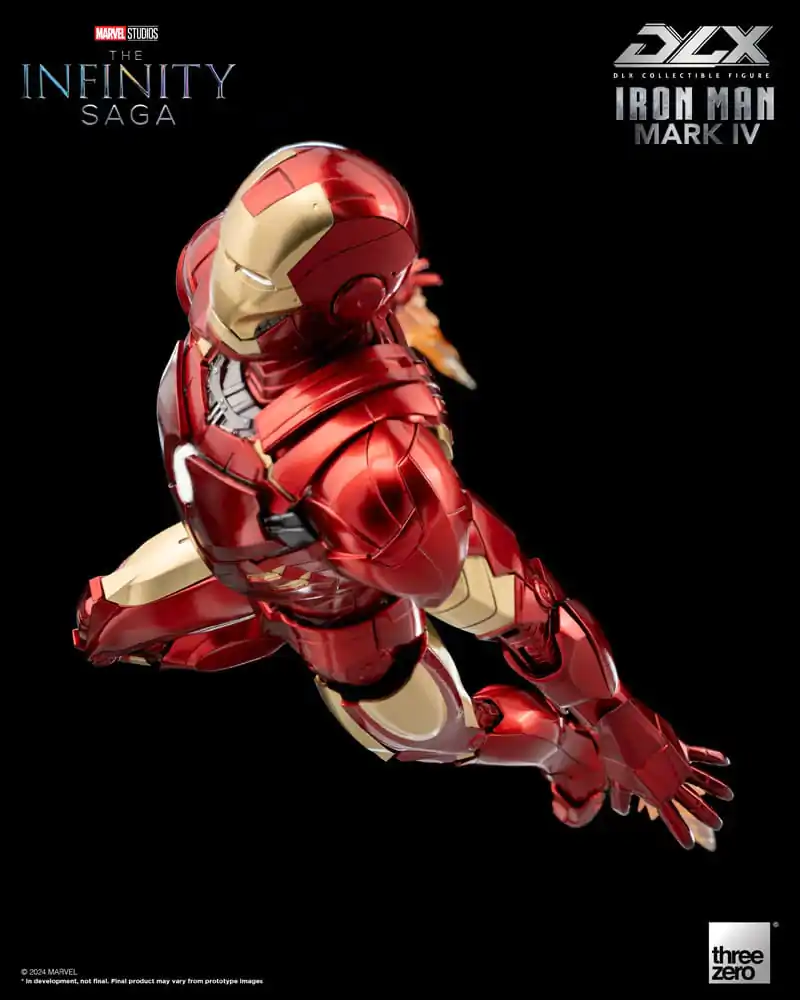 Infinity Saga DLX akcijska figura 1/12 Iron Man Mark 4 17 cm fotografija proizvoda