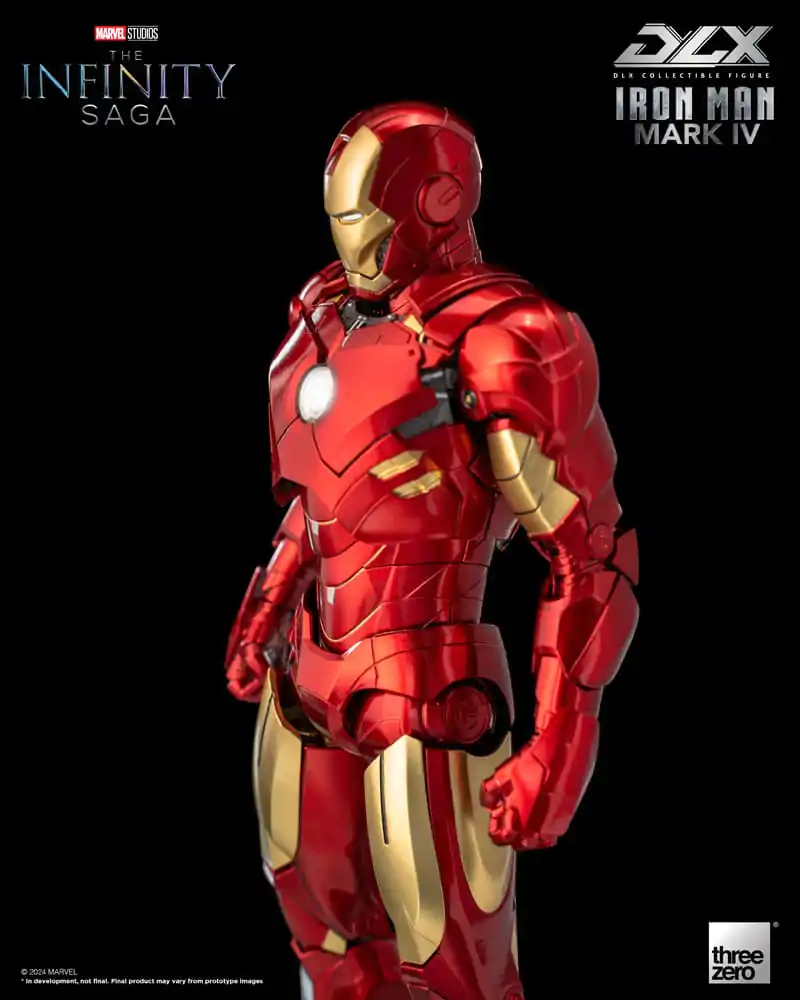 Infinity Saga DLX akcijska figura 1/12 Iron Man Mark 4 17 cm fotografija proizvoda