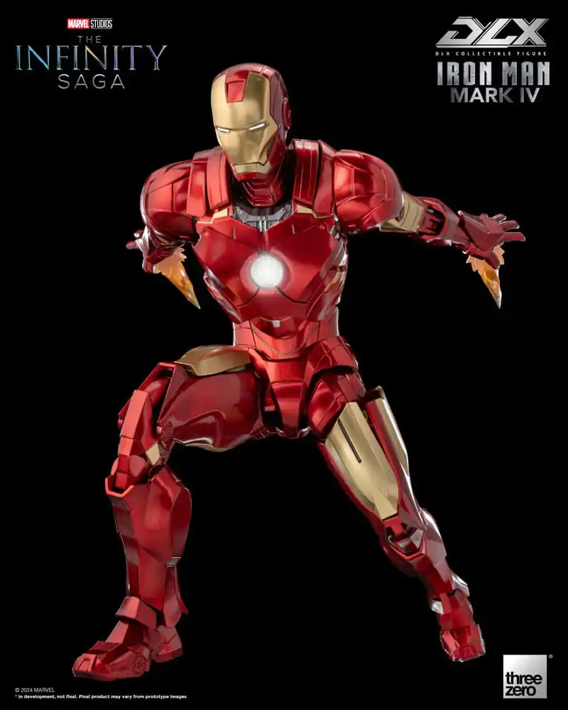 Infinity Saga DLX akcijska figura 1/12 Iron Man Mark 4 17 cm fotografija proizvoda