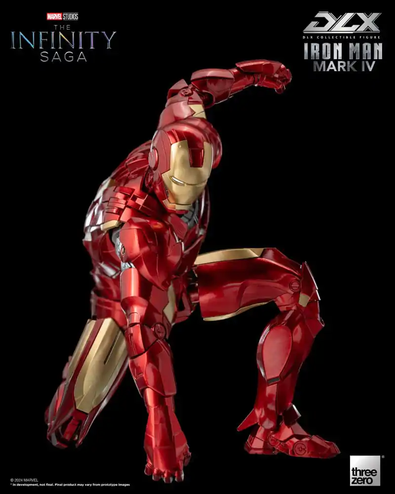 Infinity Saga DLX akcijska figura 1/12 Iron Man Mark 4 17 cm fotografija proizvoda