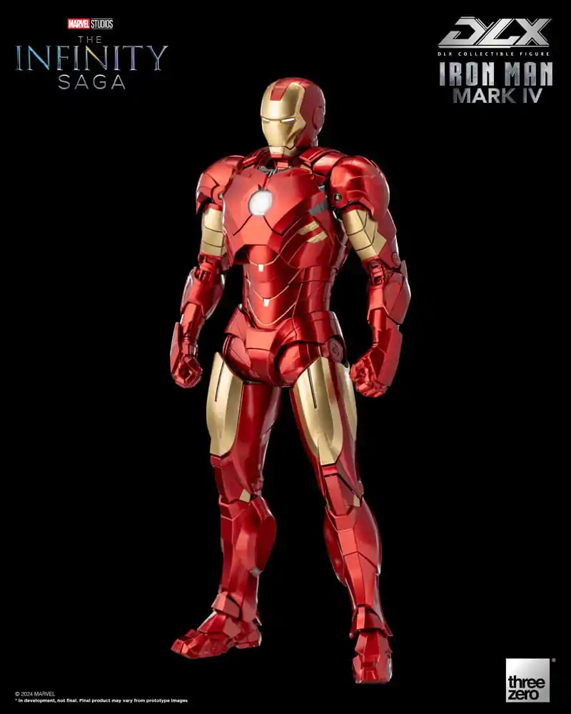 Infinity Saga DLX akcijska figura 1/12 Iron Man Mark 4 17 cm fotografija proizvoda