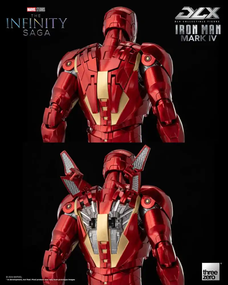 Infinity Saga DLX akcijska figura 1/12 Iron Man Mark 4 17 cm fotografija proizvoda