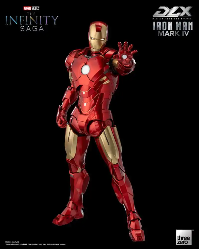 Infinity Saga DLX akcijska figura 1/12 Iron Man Mark 4 17 cm fotografija proizvoda