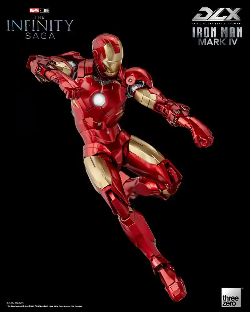 Infinity Saga DLX akcijska figura 1/12 Iron Man Mark 4 17 cm fotografija proizvoda