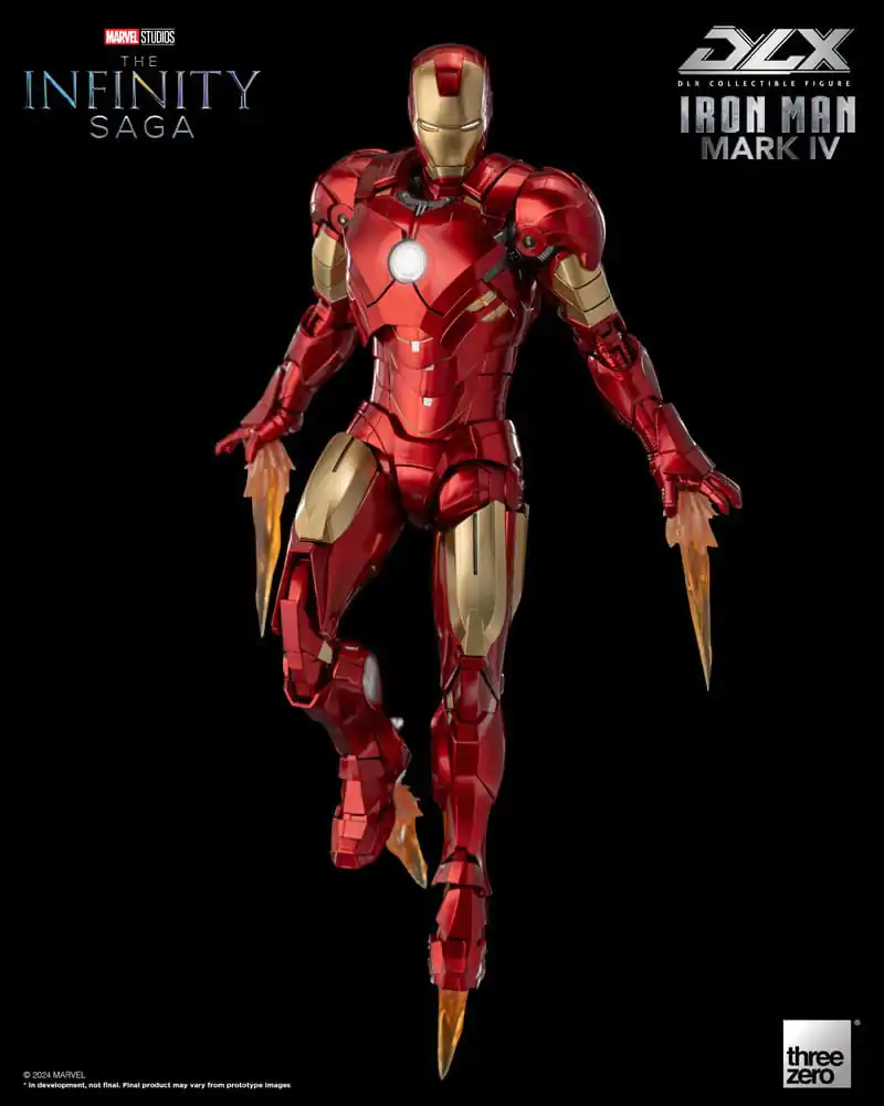 Infinity Saga DLX akcijska figura 1/12 Iron Man Mark 4 17 cm fotografija proizvoda