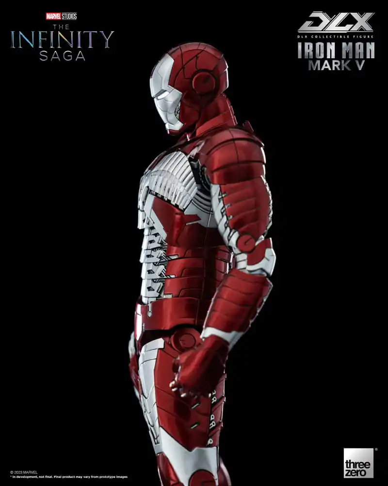 Infinity Saga DLX akcijska figura 1/12 Iron Man Mark 5 17 cm fotografija proizvoda