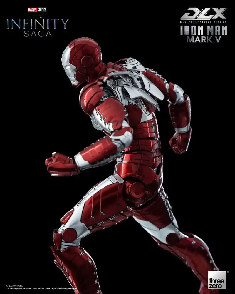 Infinity Saga DLX akcijska figura 1/12 Iron Man Mark 5 17 cm fotografija proizvoda