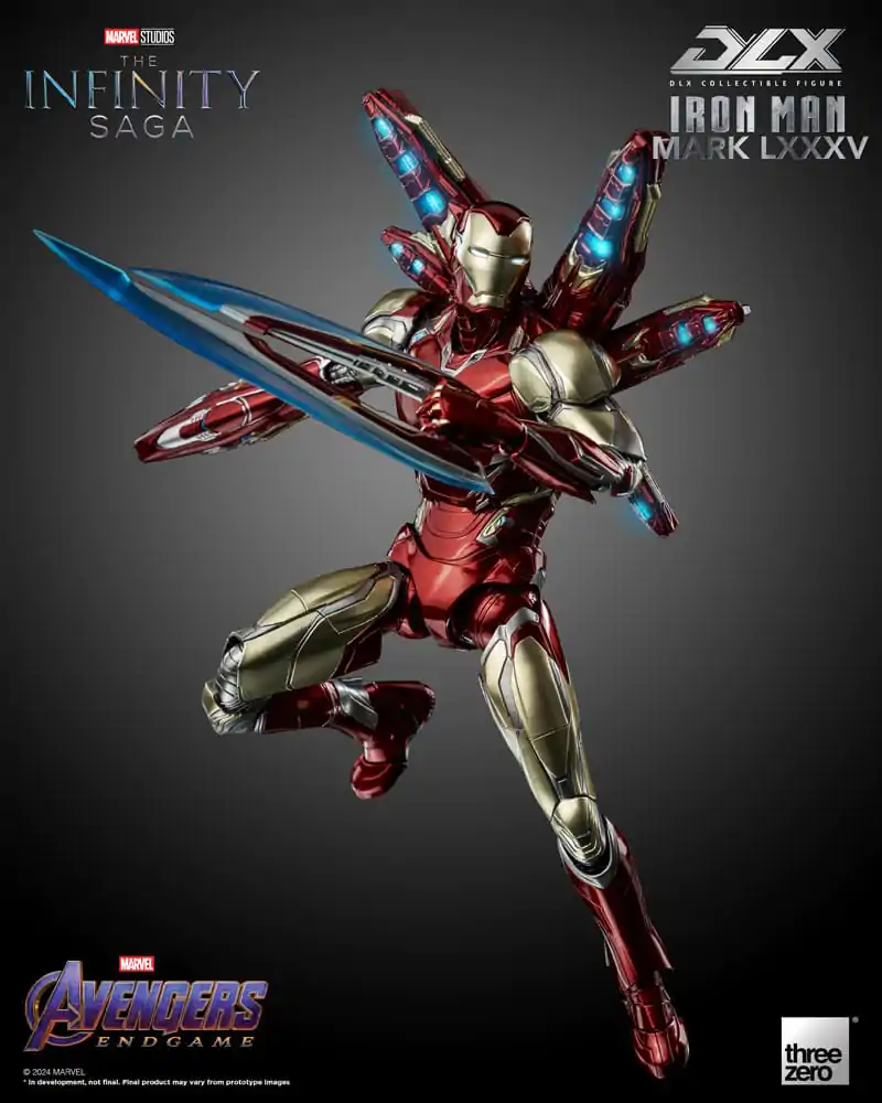 Infinity Saga DLX akcijska figura 1/12 Iron Man Mark 85 17 cm fotografija proizvoda