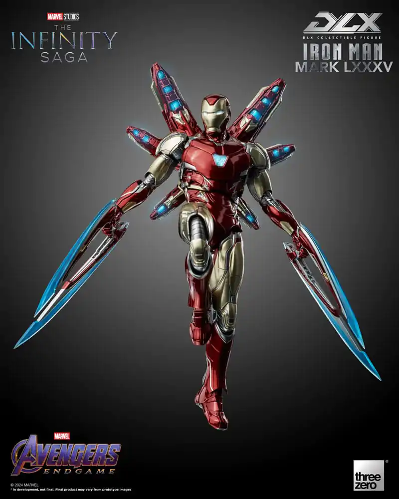 Infinity Saga DLX akcijska figura 1/12 Iron Man Mark 85 17 cm fotografija proizvoda