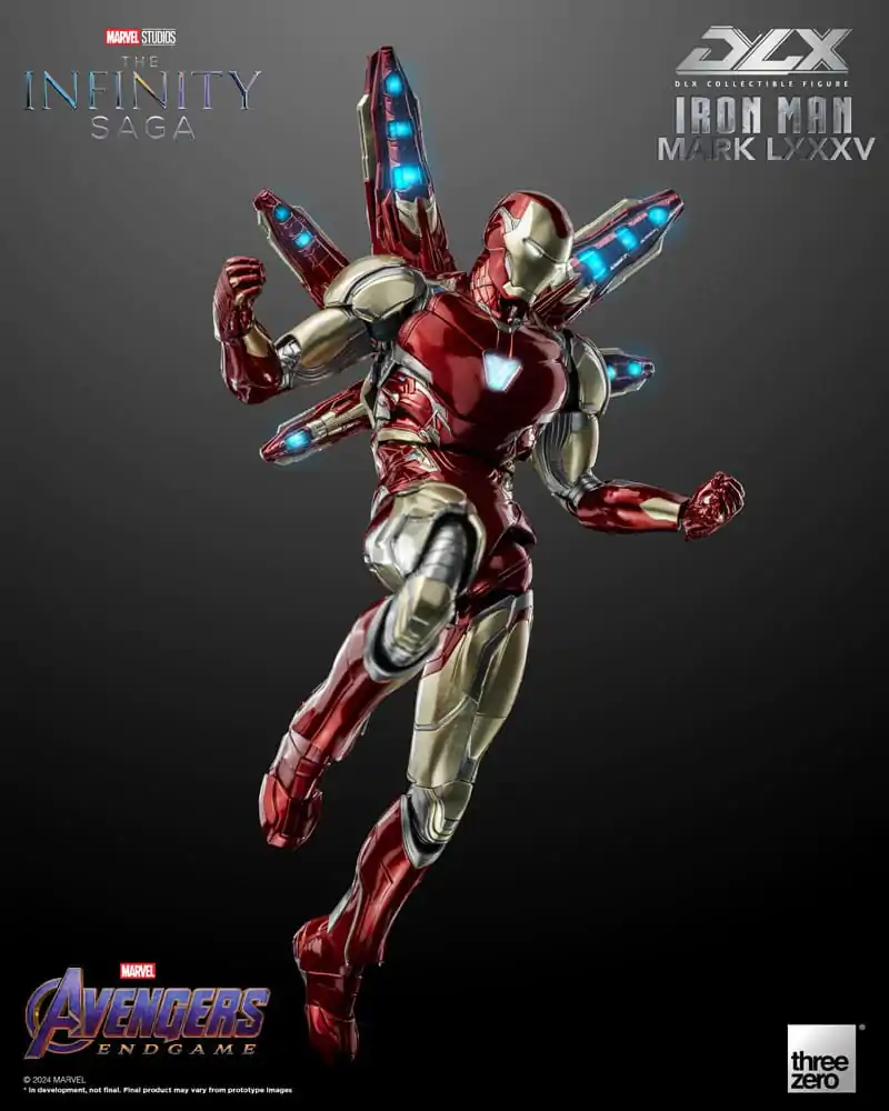 Infinity Saga DLX akcijska figura 1/12 Iron Man Mark 85 17 cm fotografija proizvoda