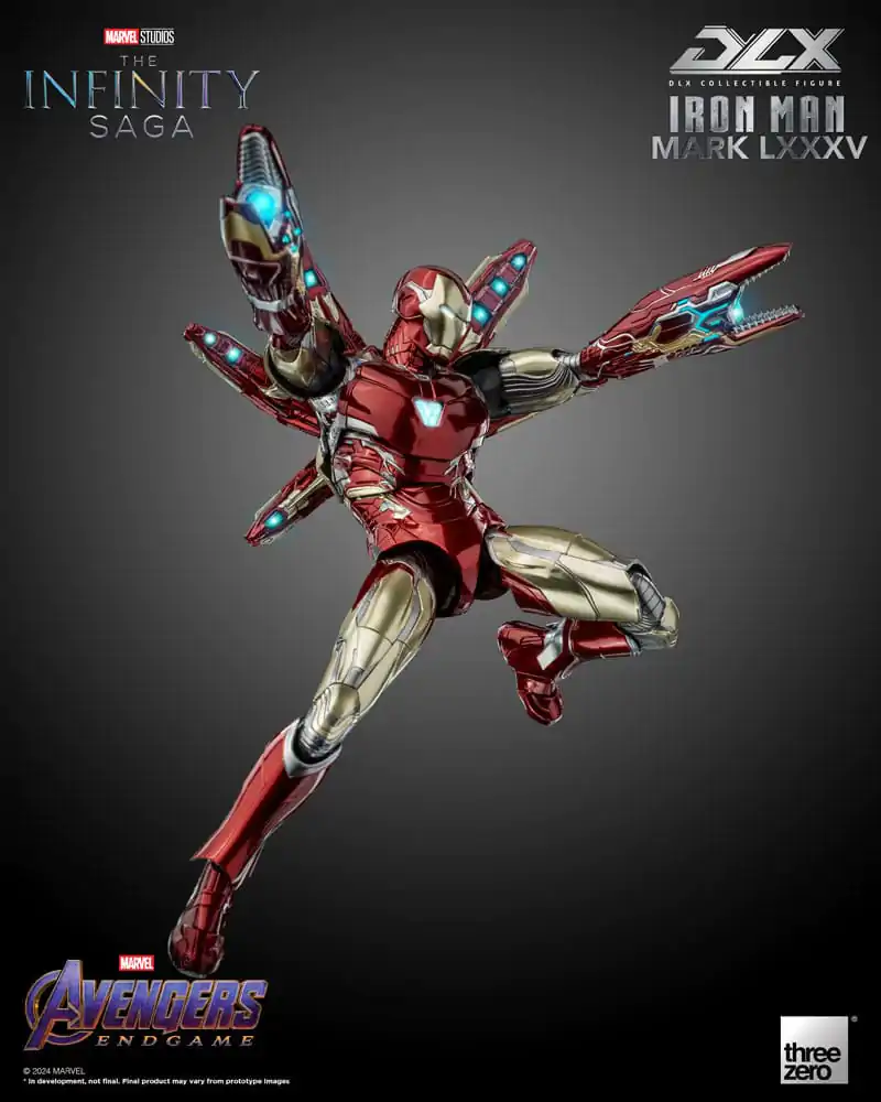 Infinity Saga DLX akcijska figura 1/12 Iron Man Mark 85 17 cm fotografija proizvoda