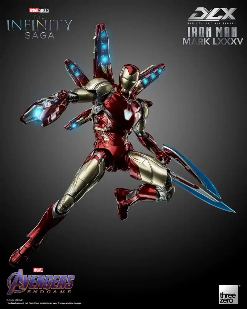 Infinity Saga DLX akcijska figura 1/12 Iron Man Mark 85 17 cm fotografija proizvoda