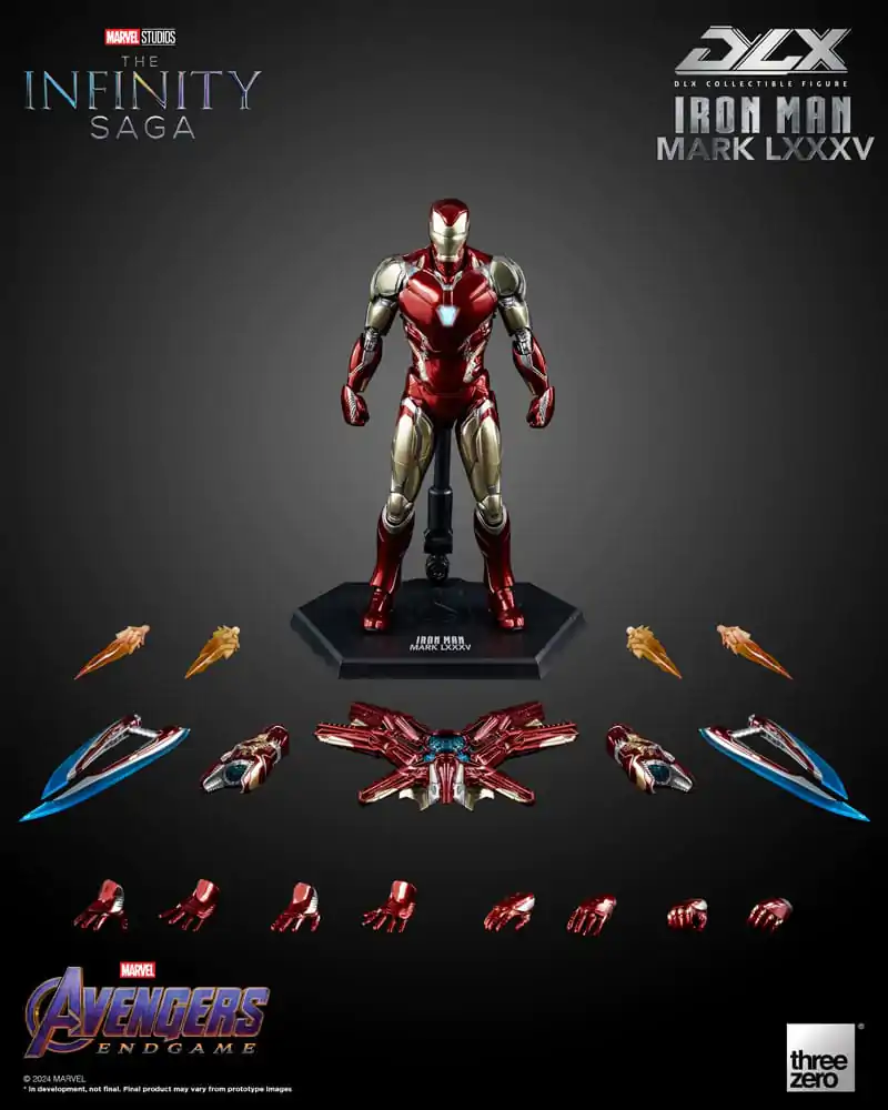 Infinity Saga DLX akcijska figura 1/12 Iron Man Mark 85 17 cm fotografija proizvoda