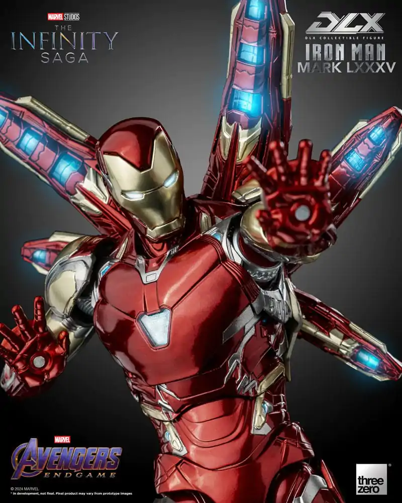 Infinity Saga DLX akcijska figura 1/12 Iron Man Mark 85 17 cm fotografija proizvoda