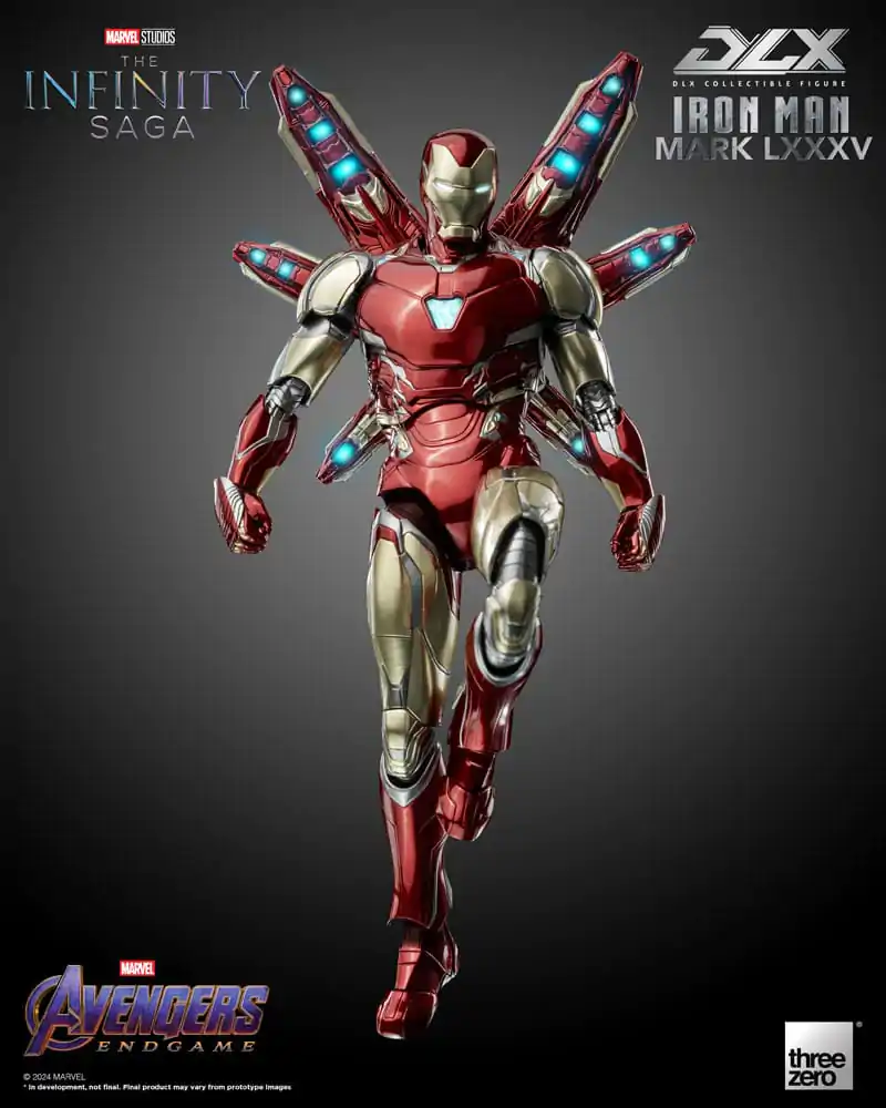 Infinity Saga DLX akcijska figura 1/12 Iron Man Mark 85 17 cm fotografija proizvoda