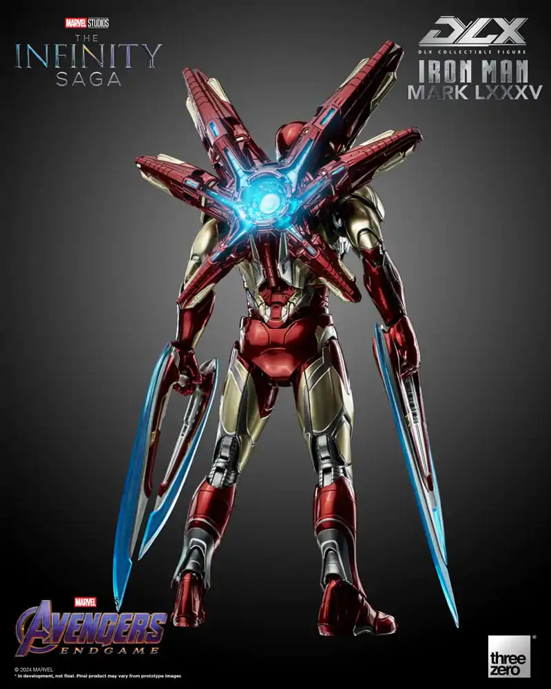 Infinity Saga DLX akcijska figura 1/12 Iron Man Mark 85 17 cm fotografija proizvoda