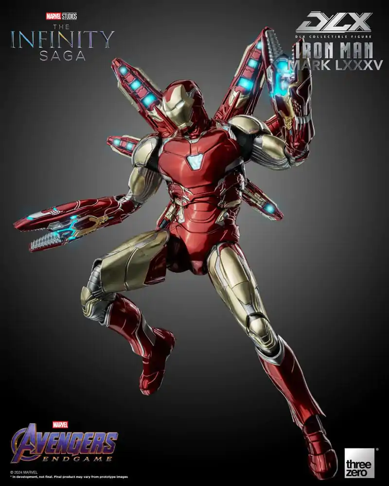 Infinity Saga DLX akcijska figura 1/12 Iron Man Mark 85 17 cm fotografija proizvoda