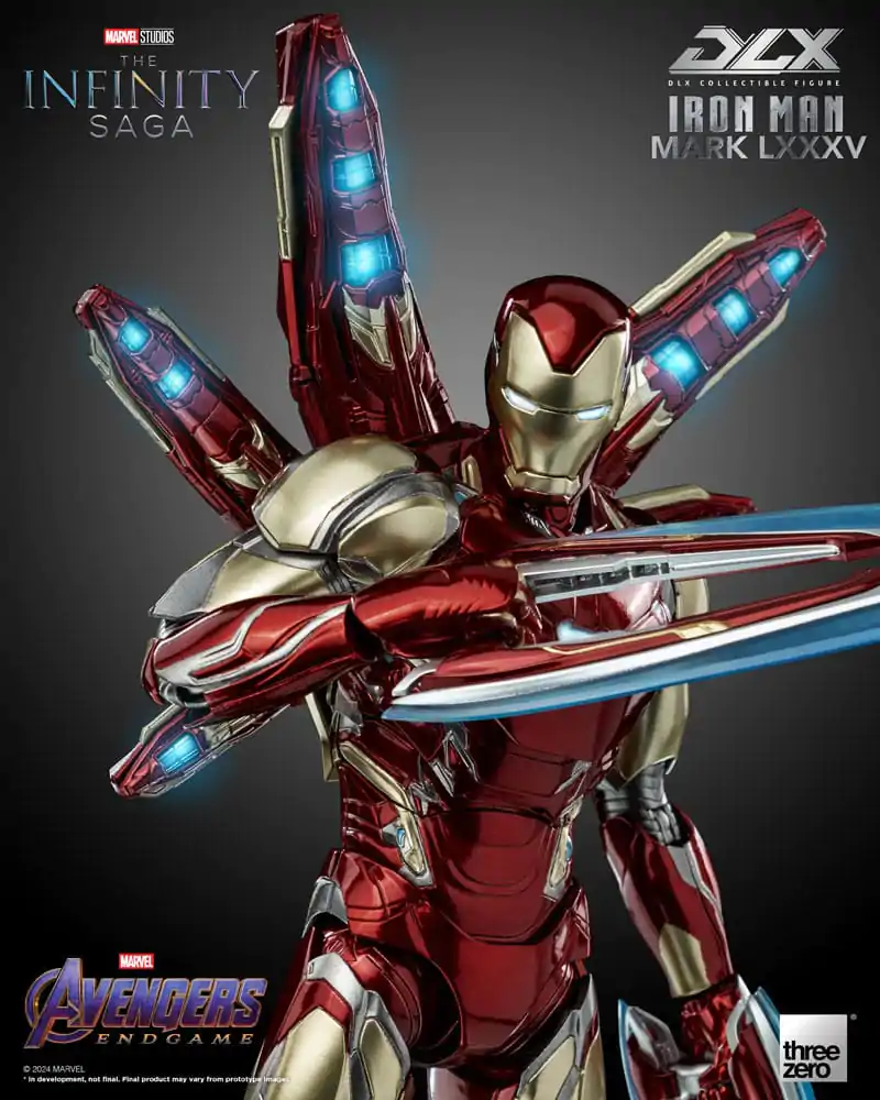 Infinity Saga DLX akcijska figura 1/12 Iron Man Mark 85 17 cm fotografija proizvoda