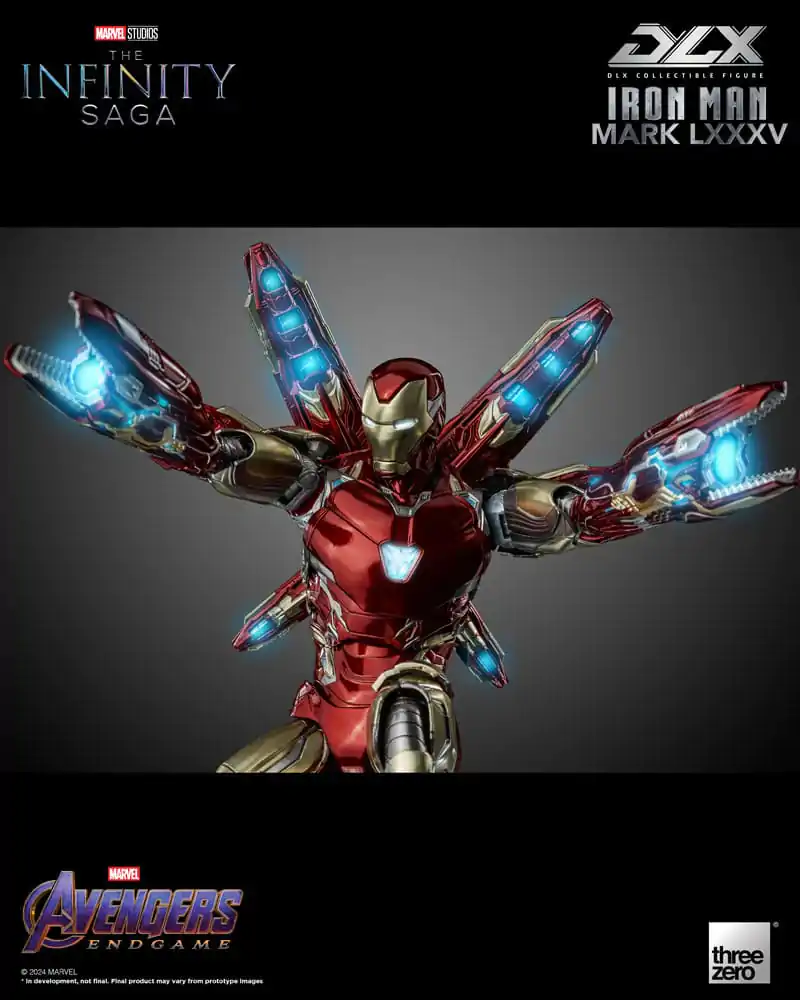 Infinity Saga DLX akcijska figura 1/12 Iron Man Mark 85 17 cm fotografija proizvoda