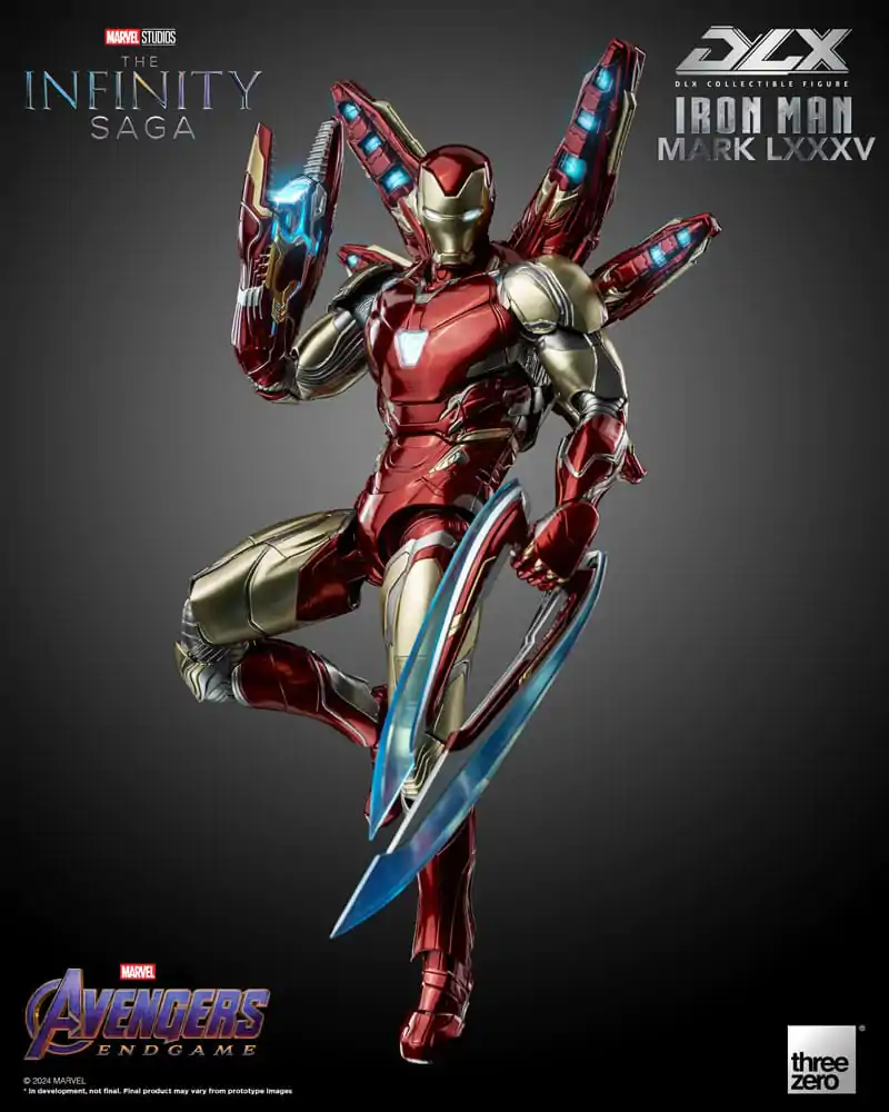 Infinity Saga DLX akcijska figura 1/12 Iron Man Mark 85 17 cm fotografija proizvoda