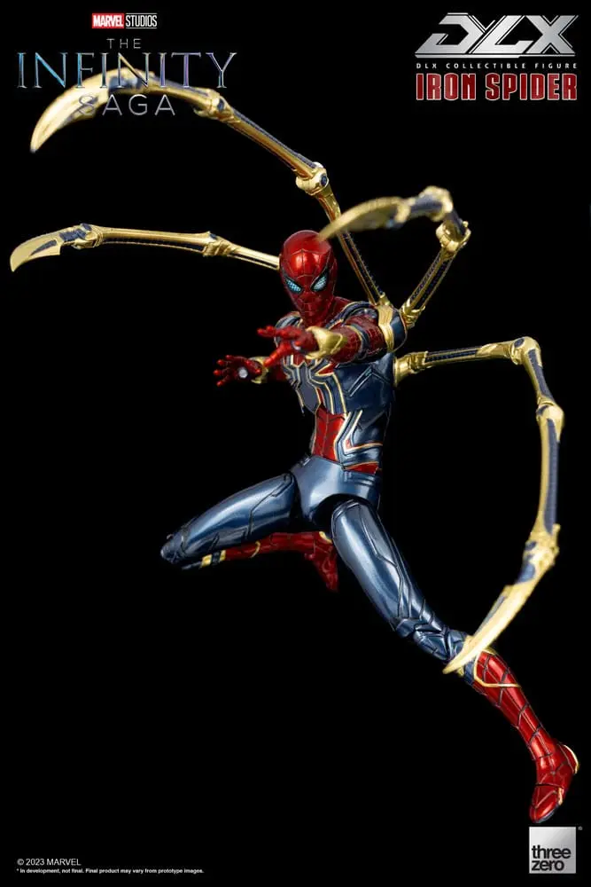 Infinity Saga DLX akcijska figura 1/12 Iron Spider 16 cm fotografija proizvoda