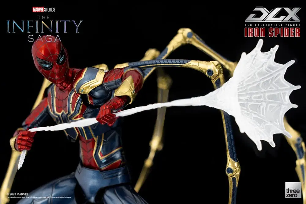 Infinity Saga DLX akcijska figura 1/12 Iron Spider 16 cm fotografija proizvoda