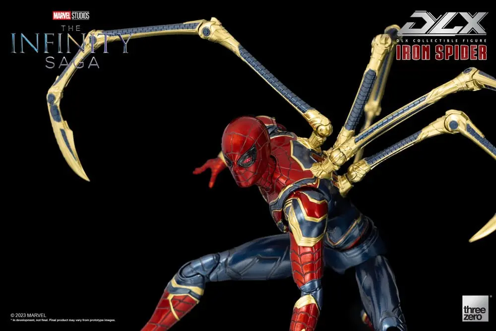 Infinity Saga DLX akcijska figura 1/12 Iron Spider 16 cm fotografija proizvoda