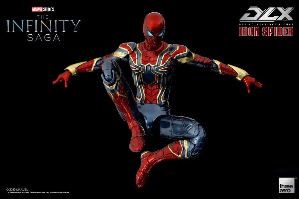 Infinity Saga DLX akcijska figura 1/12 Iron Spider 16 cm fotografija proizvoda