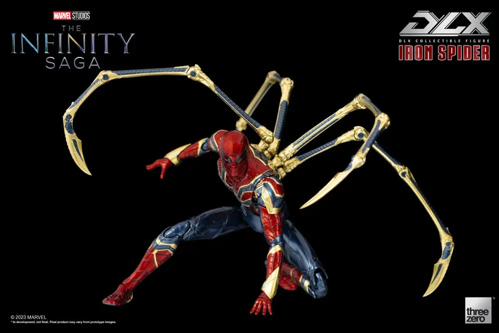 Infinity Saga DLX akcijska figura 1/12 Iron Spider 16 cm fotografija proizvoda