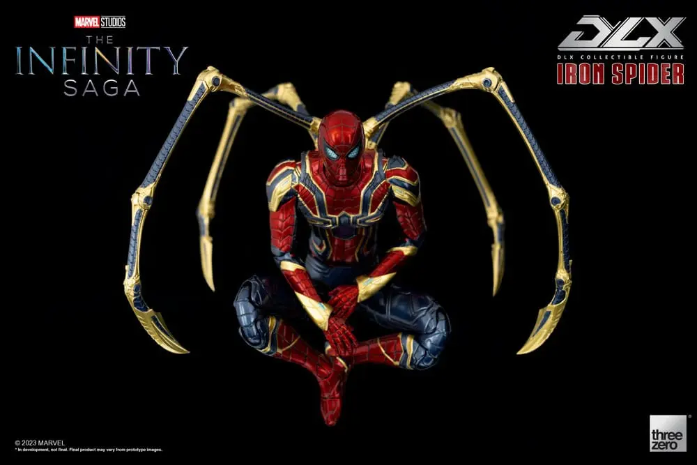 Infinity Saga DLX akcijska figura 1/12 Iron Spider 16 cm fotografija proizvoda