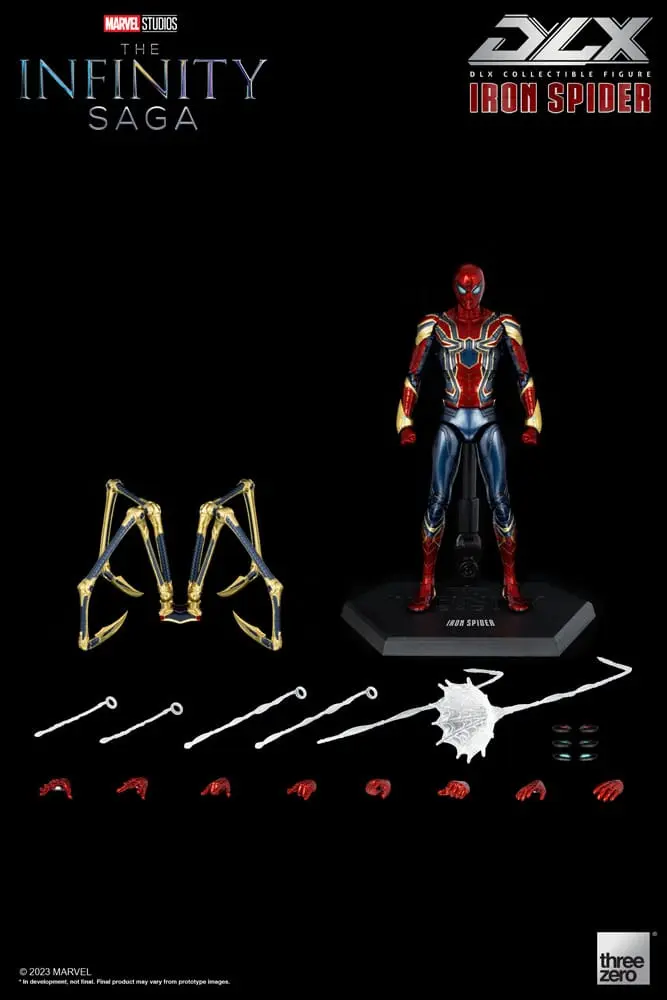 Infinity Saga DLX akcijska figura 1/12 Iron Spider 16 cm fotografija proizvoda