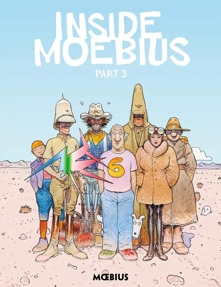Inside Moebius Art Book Moebius Library 3. dio fotografija proizvoda