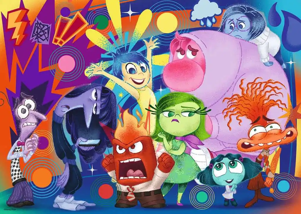 Inside Out 2 Slagalica Nove emocije u stožeru (1000 dijelova) fotografija proizvoda