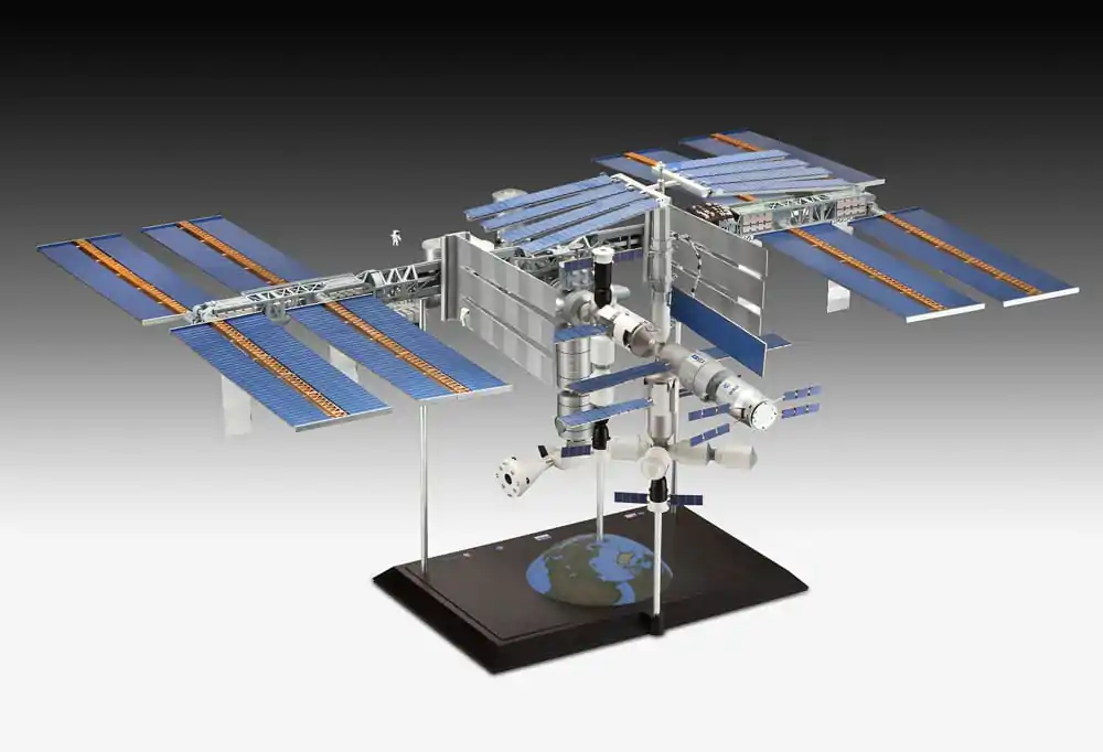 International Space Station ISS Model Kit Poklon Set 1/144 25th Anniversary Platinum Edition 74 cm fotografija proizvoda