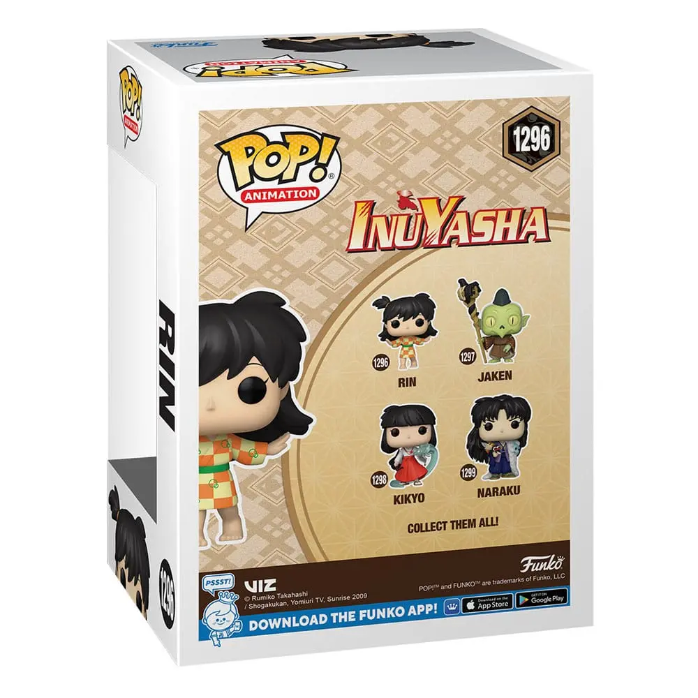 Inuyasha POP! Animation Vinilna Figura Rin 9 cm fotografija proizvoda