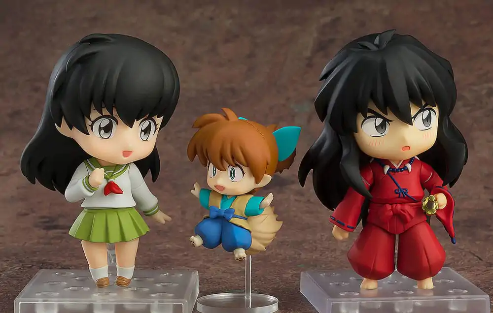 Inuyasha Nendoroid akcijska figura Inuyasha: New Moon Ver. & Shippo 10 cm fotografija proizvoda