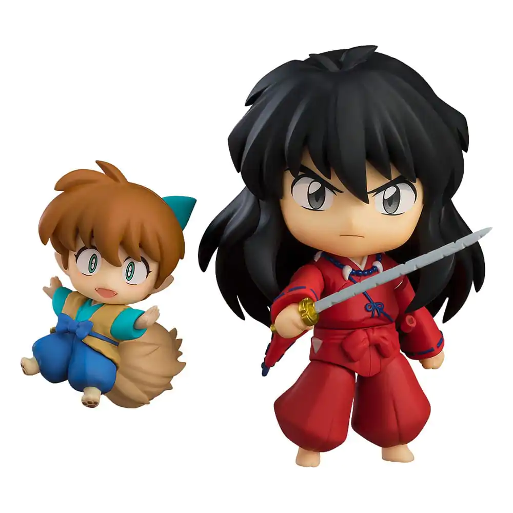 Inuyasha Nendoroid akcijska figura Inuyasha: New Moon Ver. & Shippo 10 cm fotografija proizvoda