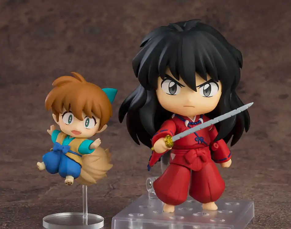 Inuyasha Nendoroid akcijska figura Inuyasha: New Moon Ver. & Shippo 10 cm fotografija proizvoda