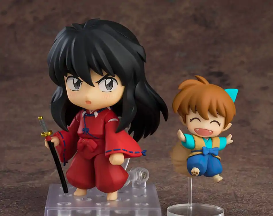 Inuyasha Nendoroid akcijska figura Inuyasha: New Moon Ver. & Shippo 10 cm fotografija proizvoda